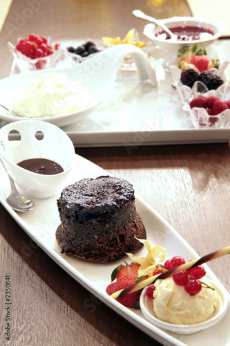 moist chocolate cake dessert