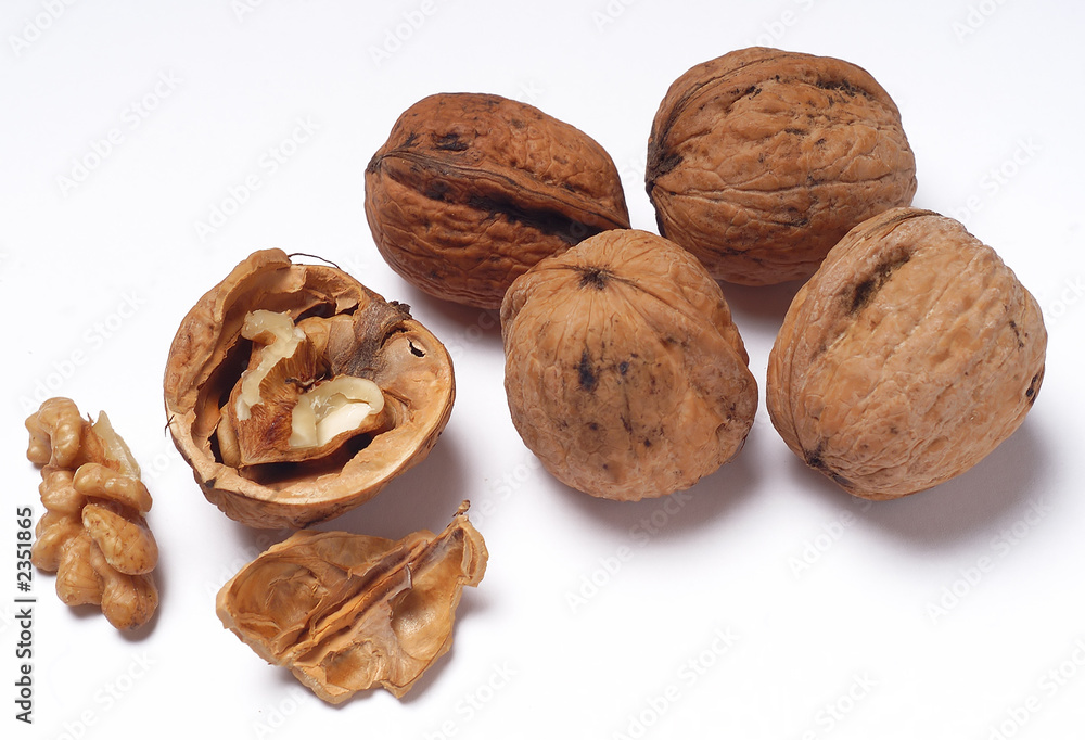 detail of chestnut fruit