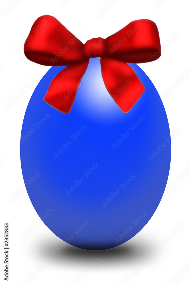 blaues ei mit schleife blaues ei mit schleife