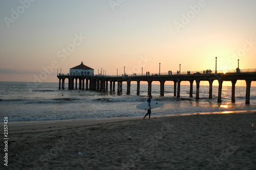 sunset pier