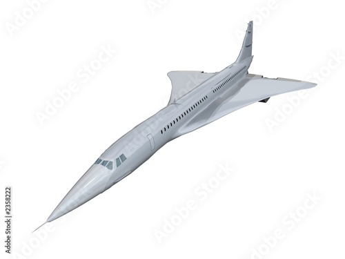 Canvas Print avion supersonique plane