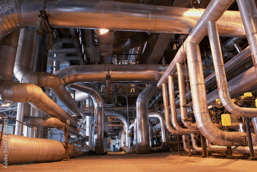 Fototapeta premium heavy industrial plant