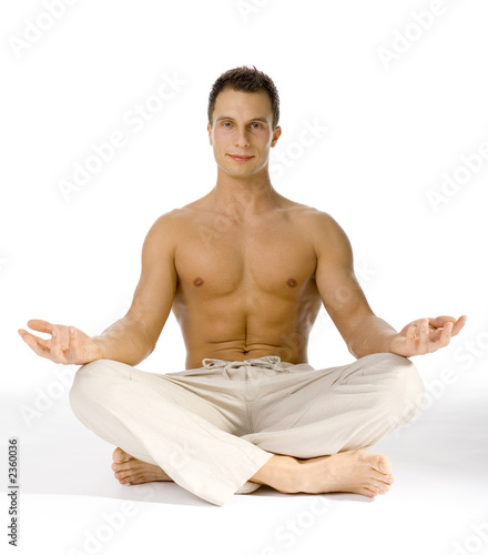 healthy lifestyle - yoga photo