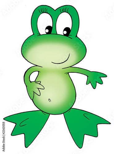 green frog