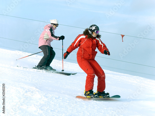 snowboard