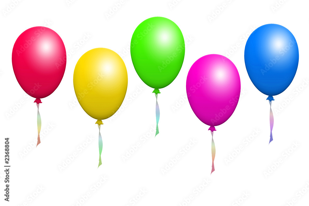 bunte luftballons