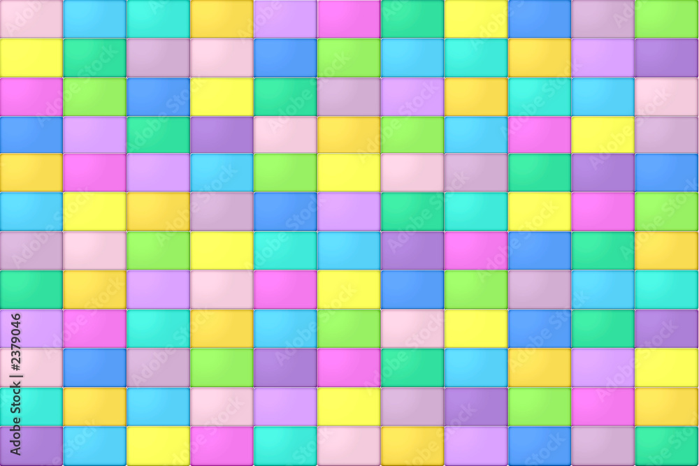pastel tiles
