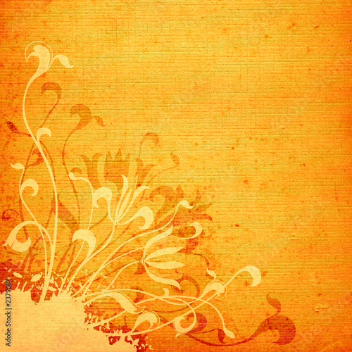 grunge floral background