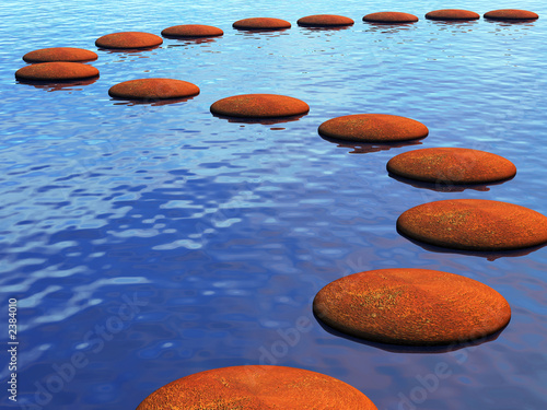 stepping stones