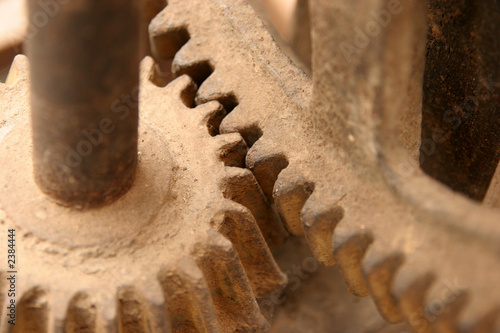 old gears industrial