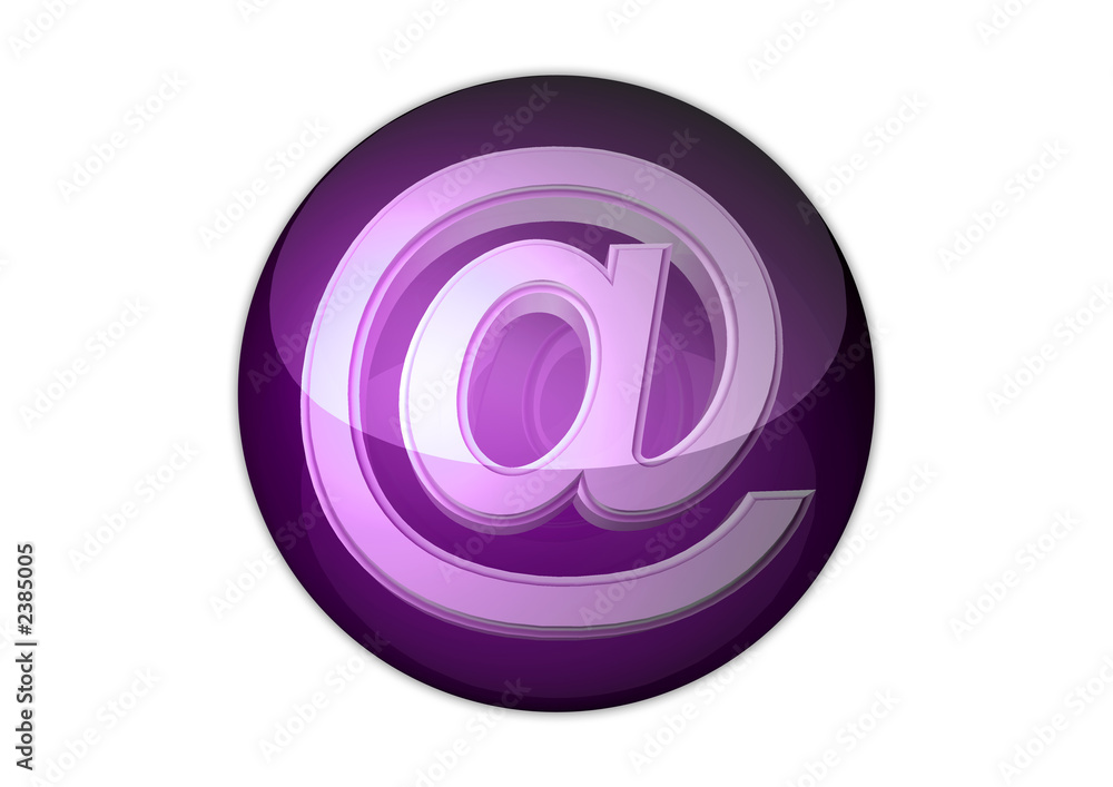 email icon 3d at aqua button email icon 3d at aqua button