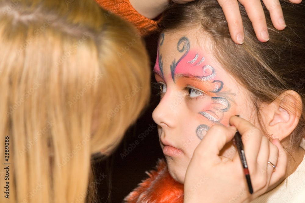 Fototapeta premium cover with drawings 2