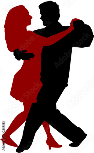 dancing couples illustration