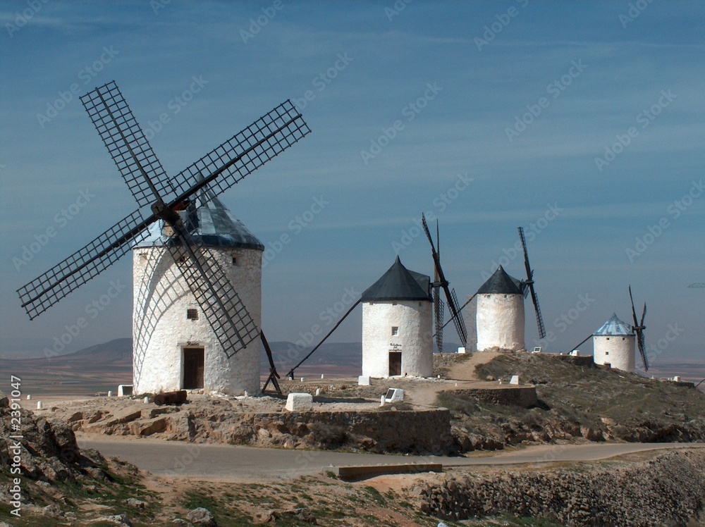 consuegra, windmühlen