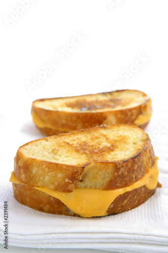 grilled cheese on sour dough bread