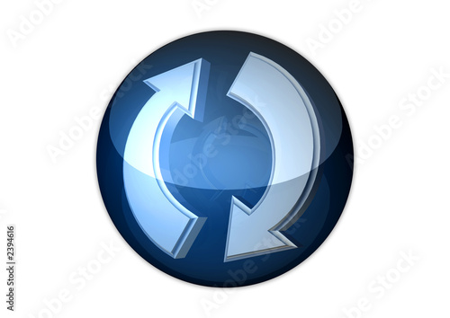 arrow icon 3d aqua button pfeile