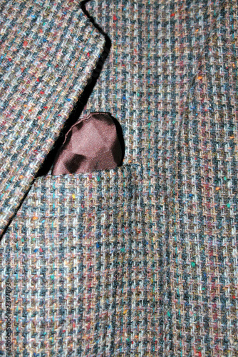 tweed jacket photo