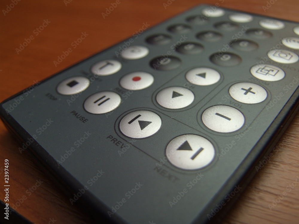thin remote closeup thin remote closeup