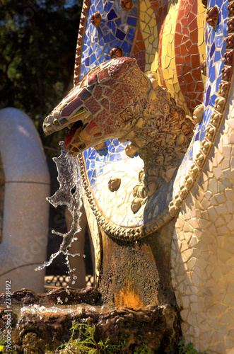 dragon in park guell #2398492
