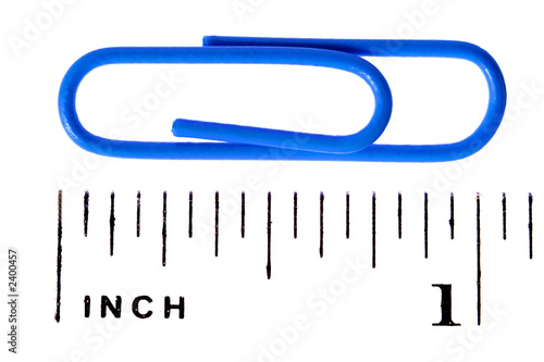 paper clip scale inch photo