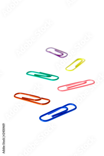 Foto paperclip multi colors