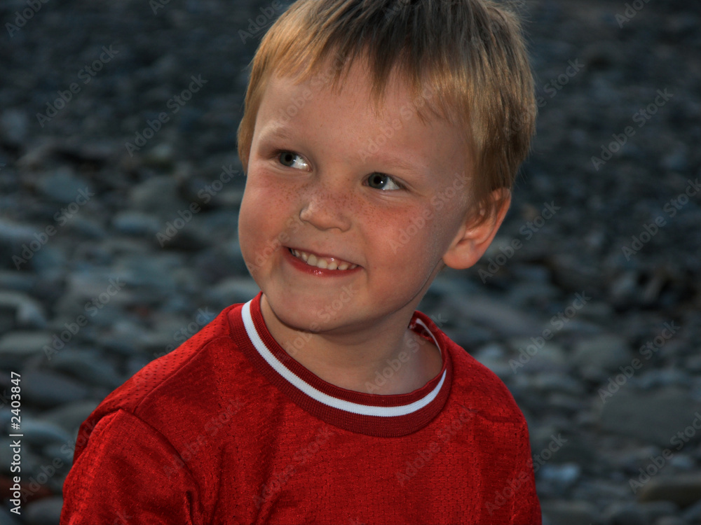 smiling boy