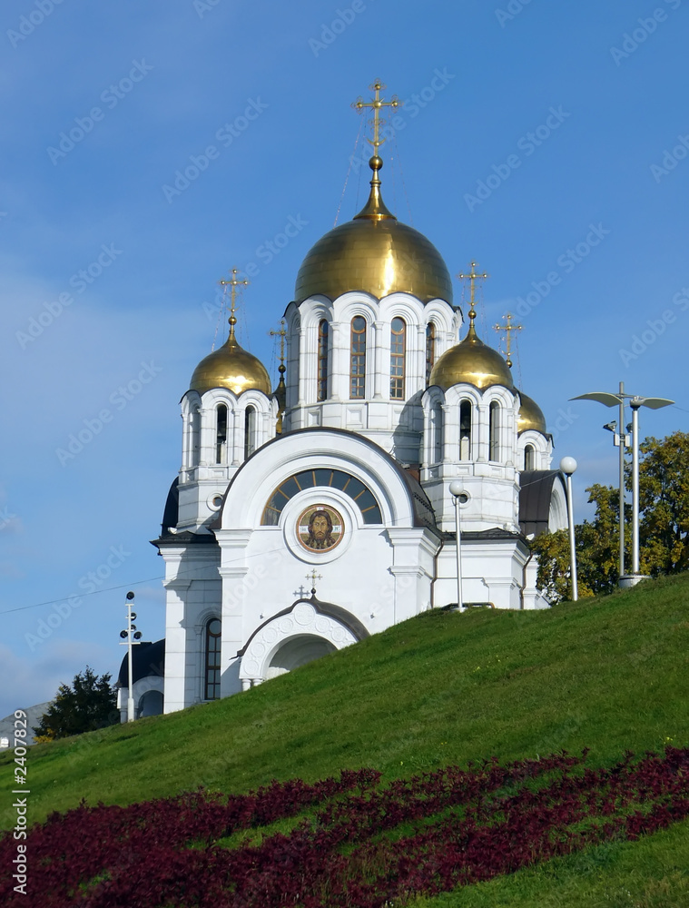 church on a hill church on a hill