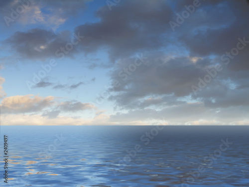sky and water