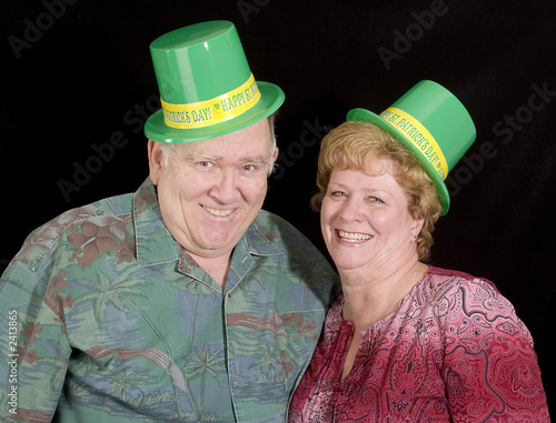 happy irish couple