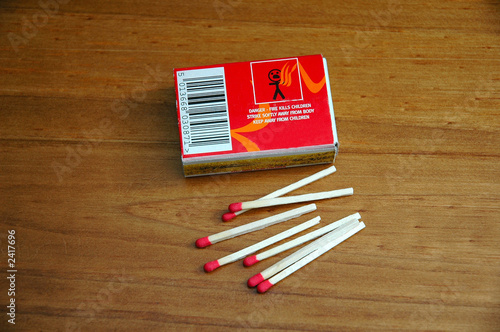 match box and matches