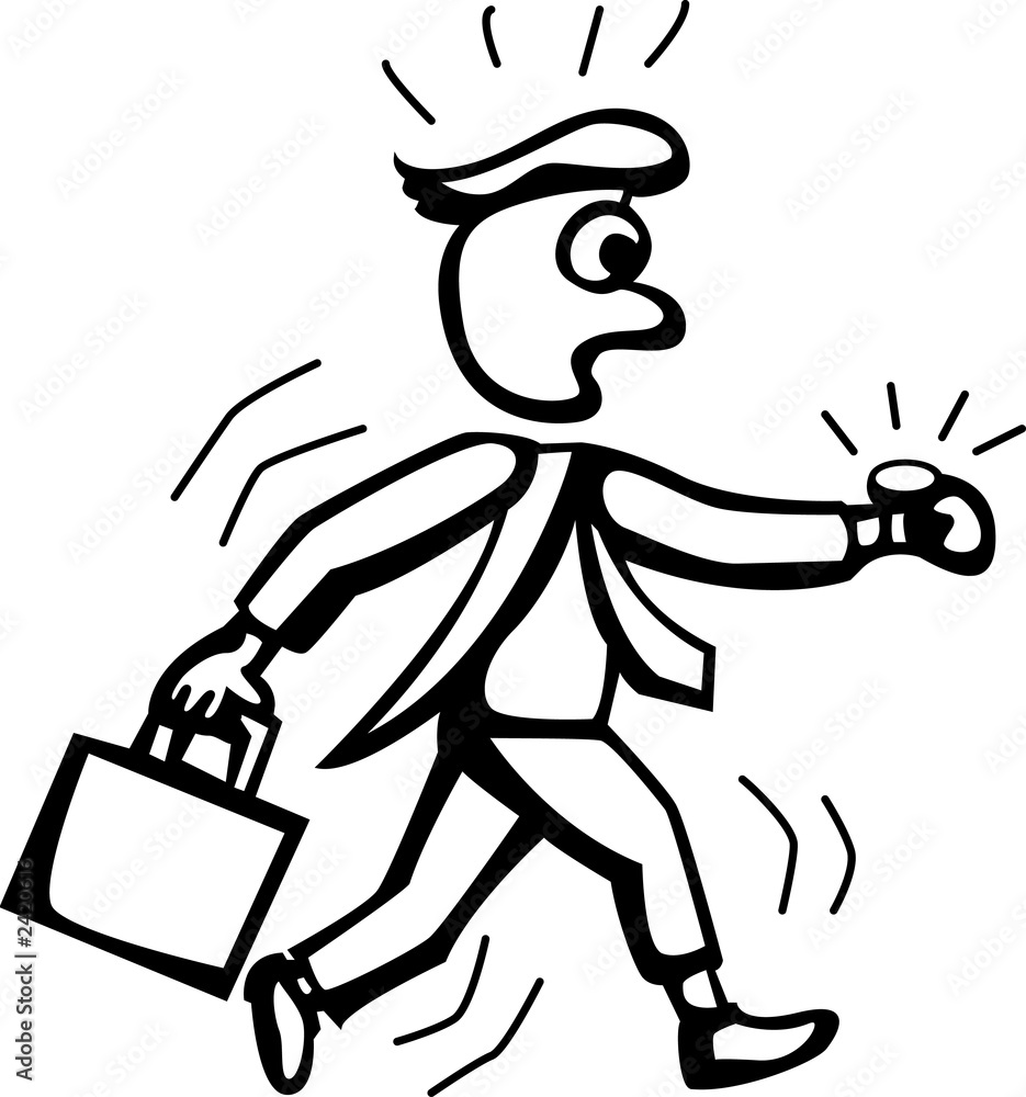 Fototapeta premium hurry up