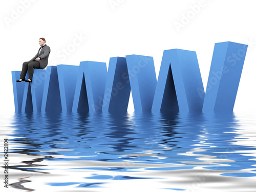 man sitting on www
