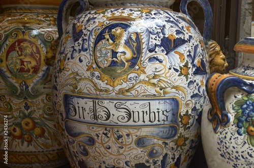 majolica ceramics.