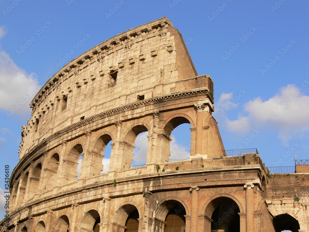 the coliseum in rome