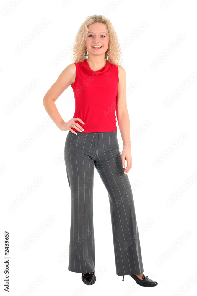 portrait of young woman, standing portrait of young woman, standing