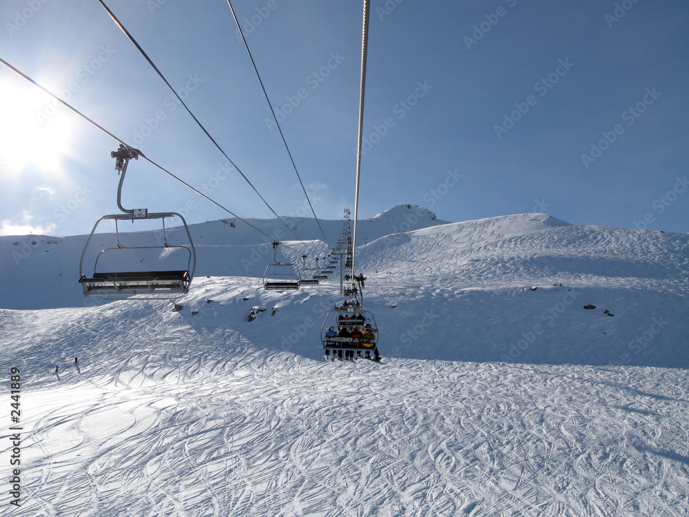 chairlift ride chairlift ride