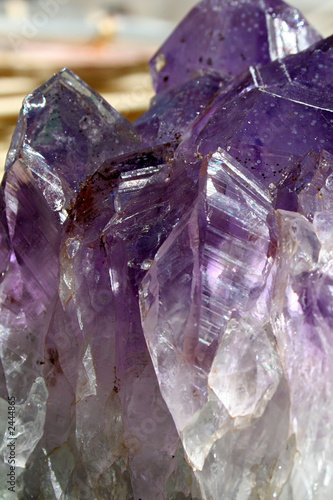 amethyst gem close