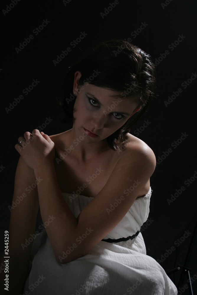 girl in white dress 524 girl in white dress 524