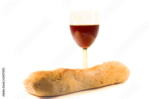 bread and wine photo