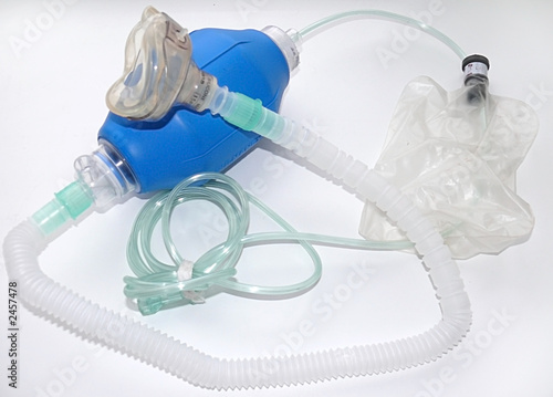   	oxygen mask and nebuliser photo