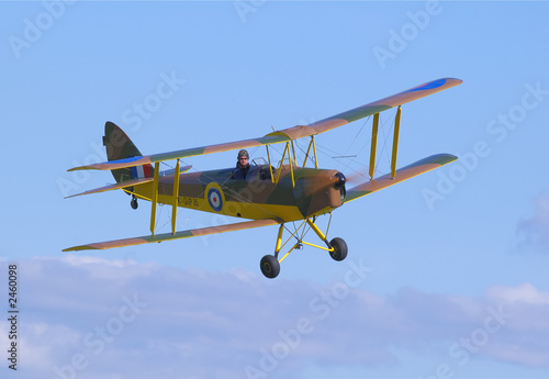 Fototapeta Naklejka Na Ścianę i Meble -  de havilland dh-82 tiger moth