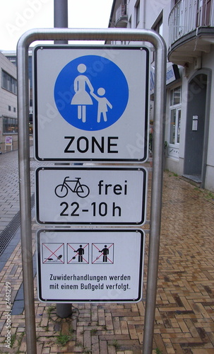 fußgängerzone