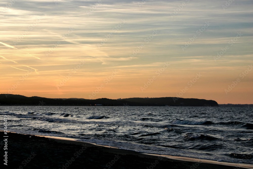 evening at the bay