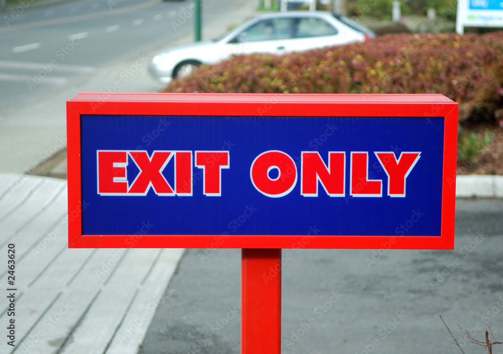 exit sign exit sign