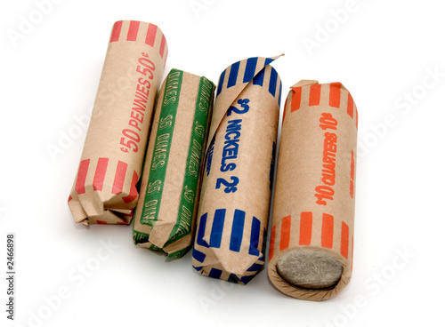 Rolled coins