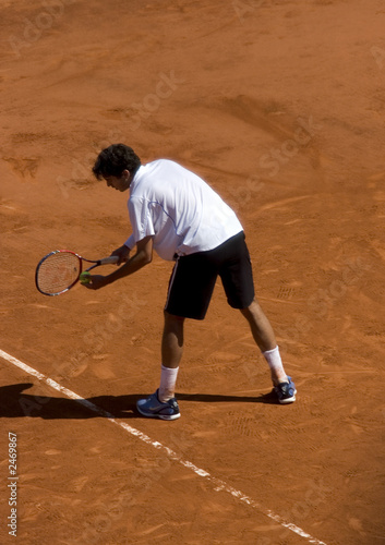joueur de tennis 1 © Christophe Denis