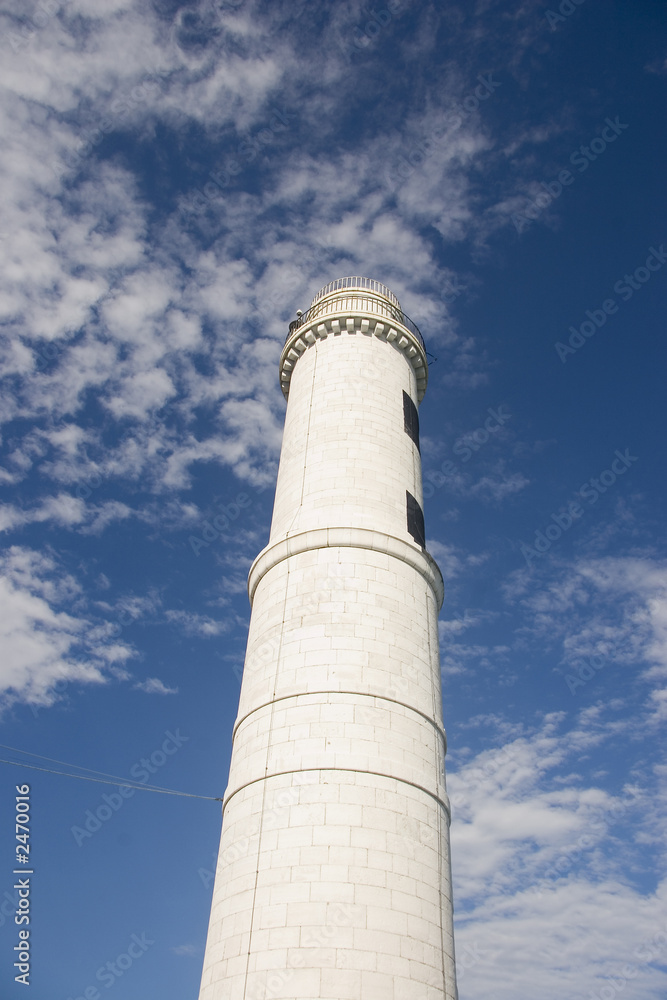 white lighthouse