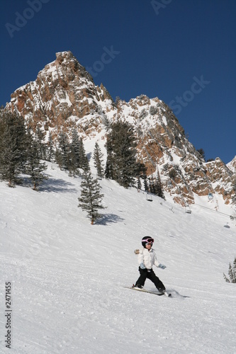 skiing