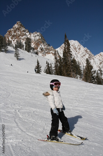 skiing