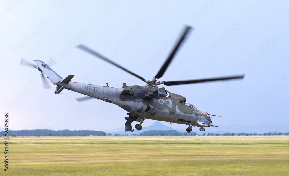 Fototapeta premium mil mi-24 hind